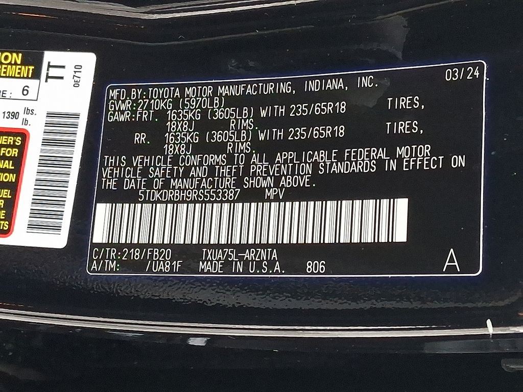2024 Toyota Highlander — photo 28