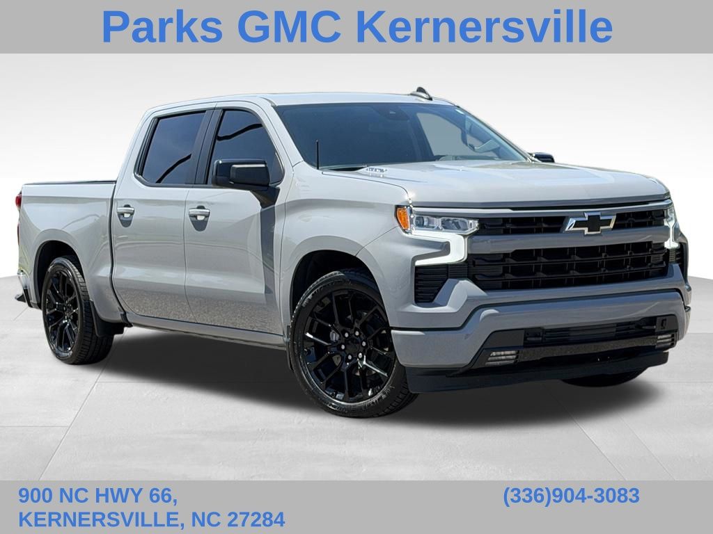 Slate Gray Metallic 2024 Chevrolet Silverado 1500 Pickup Truck Four-Wheel Drive Automatic