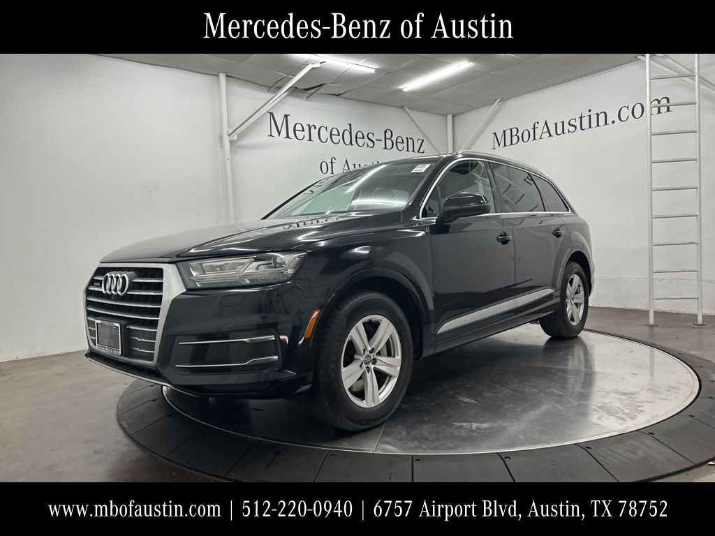 Orca Black Metallic 2017 Audi Q7 2.0T quattro Premium Plus SUV / Crossover All-Wheel Drive 8-Speed Automatic