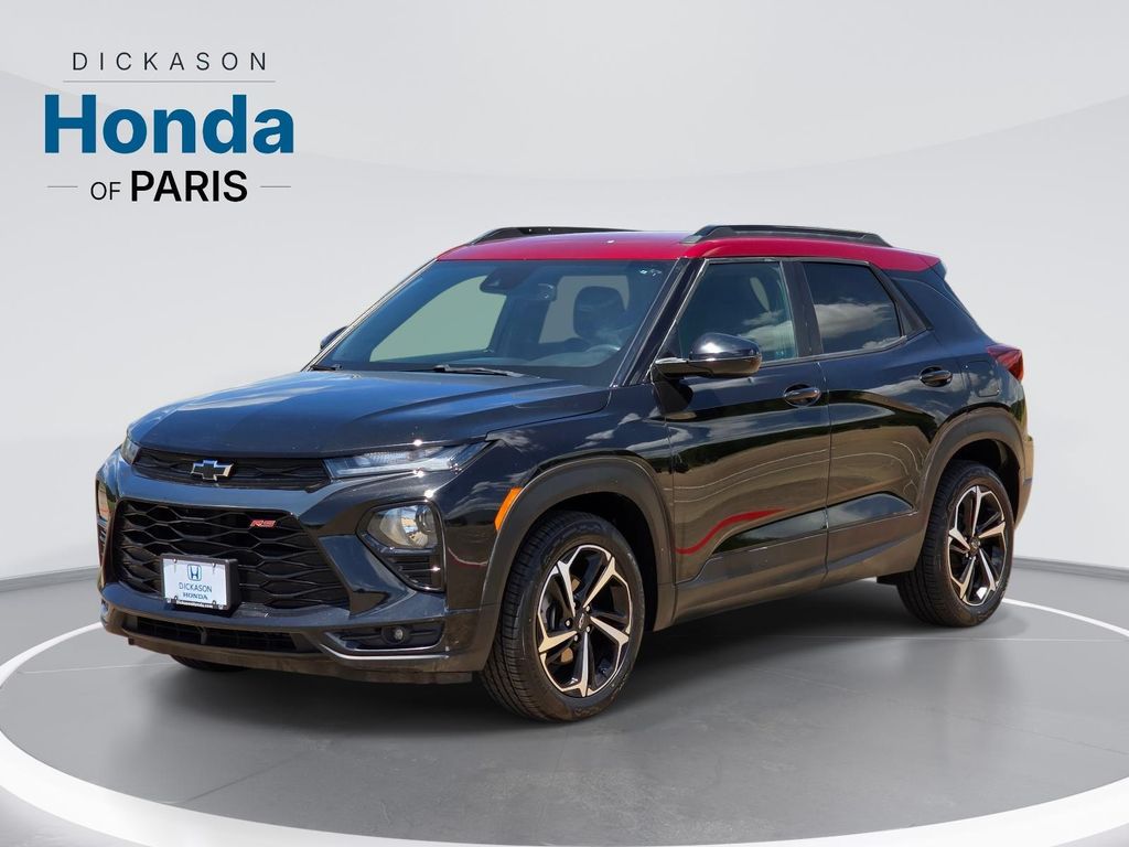 Black Metallic 2021 Chevrolet Trailblazer SUV / Crossover Front-Wheel Drive Continuously Variable Transmission