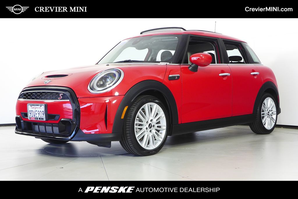 Chili Red 2023 MINI Cooper Hatchback  7-Speed Automatic