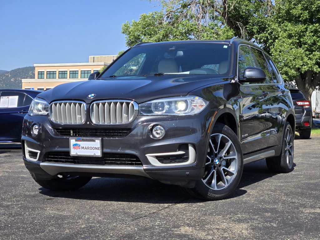 Gray (Dark Graphite) 2017 BMW X5 SUV / Crossover All-Wheel Drive 8-Speed Automatic