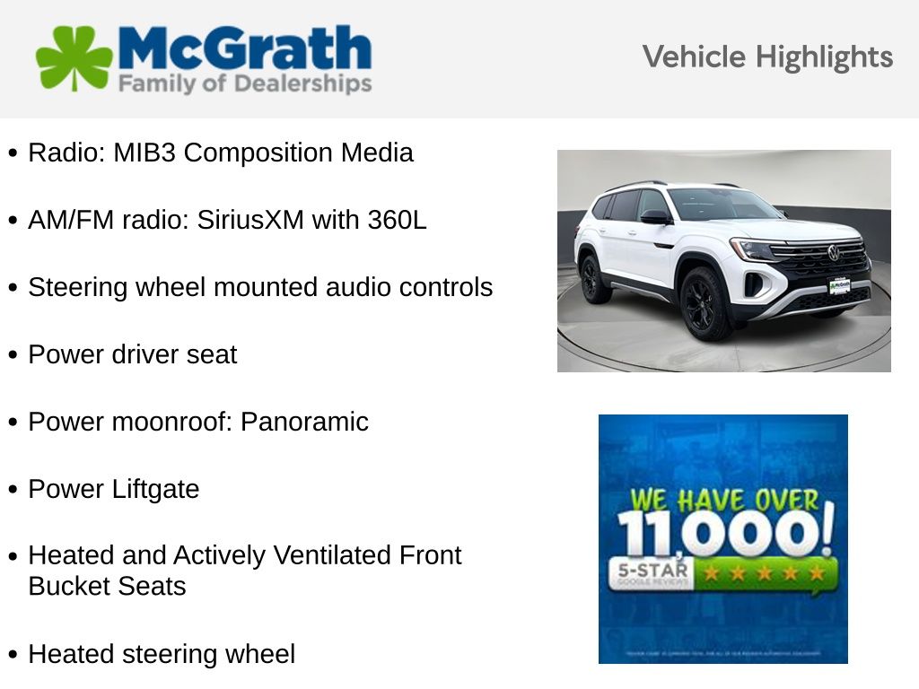 New 2026 White/off-white Volkswagen 2.0T Peak Edition image 5