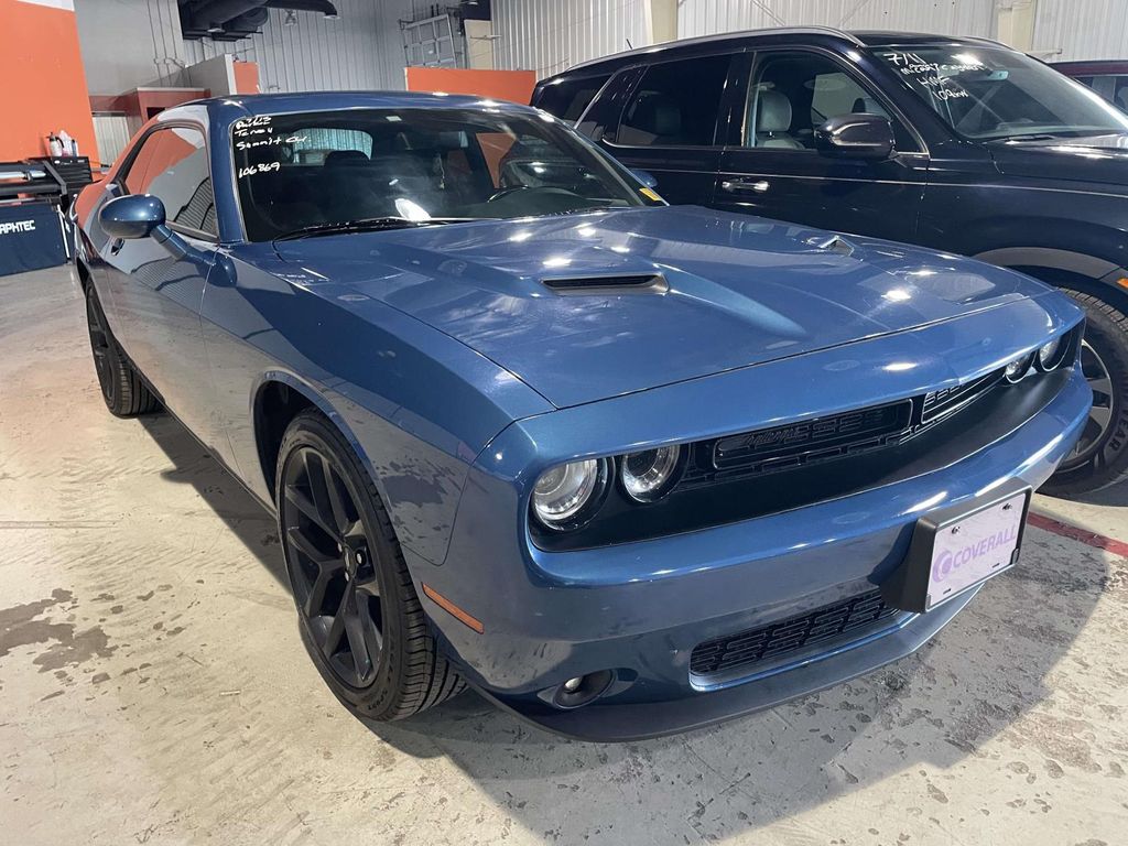 Blue (Frostbite) 2020 Dodge Challenger Coupe Rear-Wheel Drive 8-Speed Automatic
