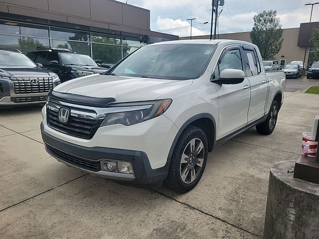 White Diamond Pearl 2017 Honda Ridgeline Pickup Truck All-Wheel Drive 6-Speed Automatic