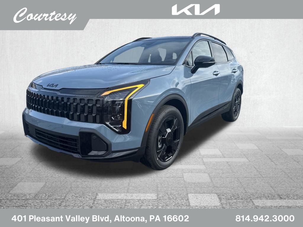 Heritage Blue 2026 Kia Sportage Hybrid SUV / Crossover All-Wheel Drive 6-Speed Automatic