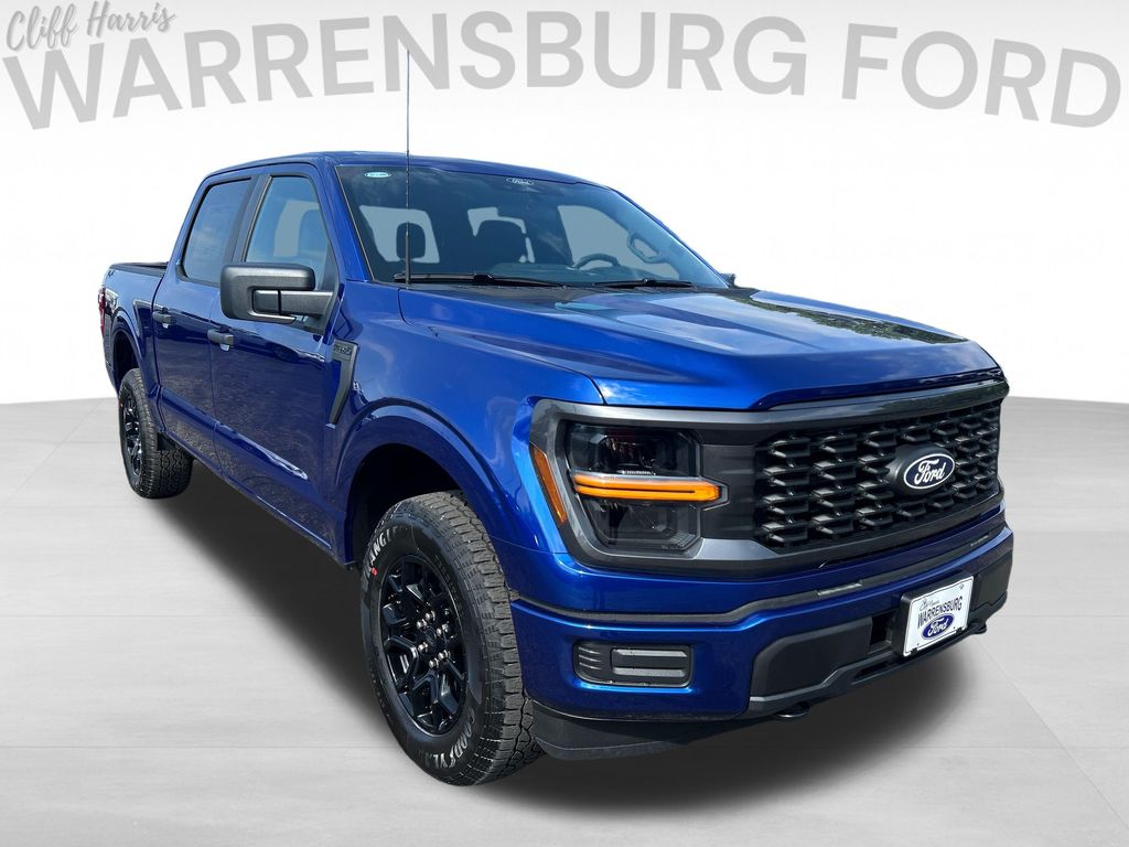 Blue Metallic 2026 Ford F-150 Pickup Truck Four-Wheel Drive Automatic