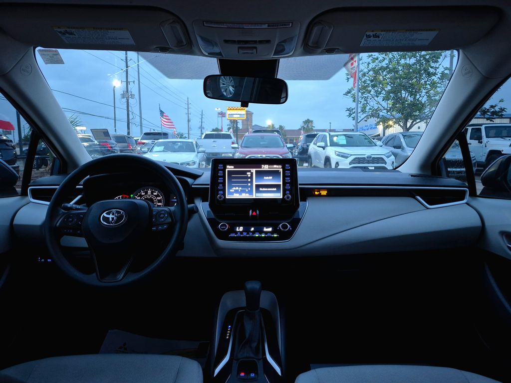 2020 Toyota Corolla LE Blue at Durrett Motor Company