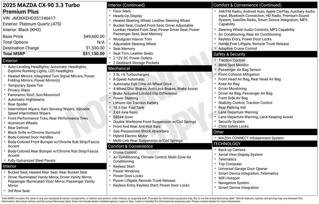 2025 Mazda CX-90 Premium Plus Package's photo