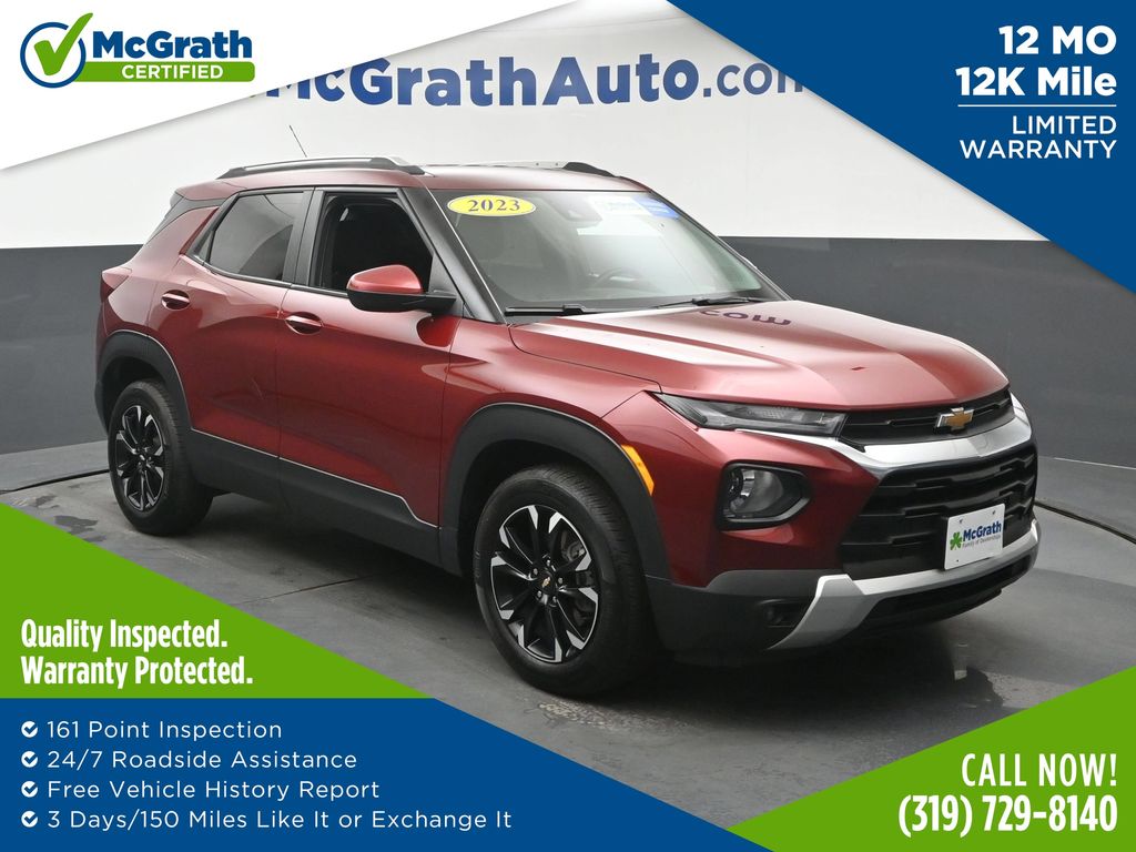 Red (Crimson Metallic) 2023 Chevrolet Trailblazer SUV / Crossover Front-Wheel Drive Continuously Variable Transmission