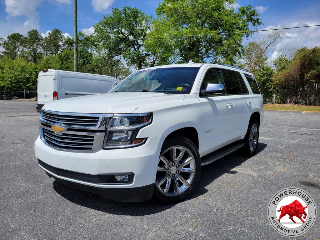 Summit White 2016 Chevrolet Tahoe LTZ RWD SUV / Crossover 4X2 6-Speed Automatic Overdrive