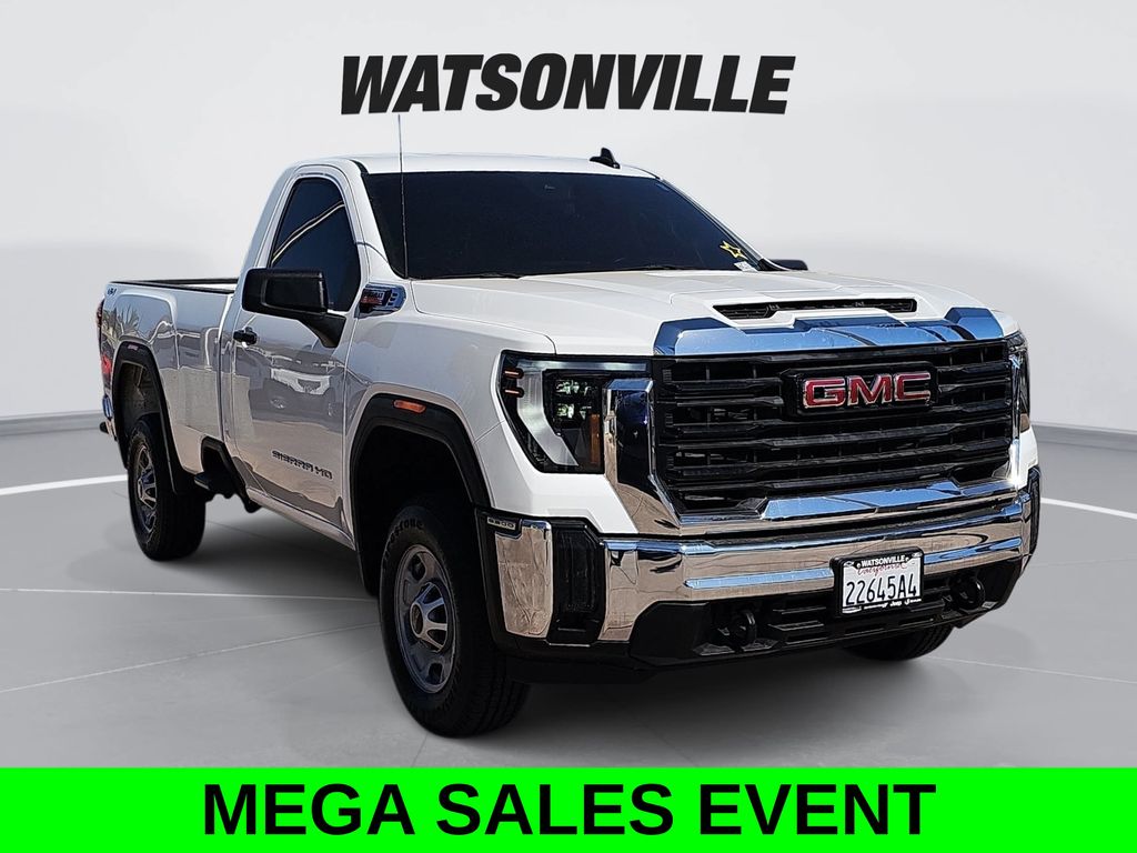 Summit White 2024 GMC Sierra 2500HD Pickup Truck Four-Wheel Drive Automatic