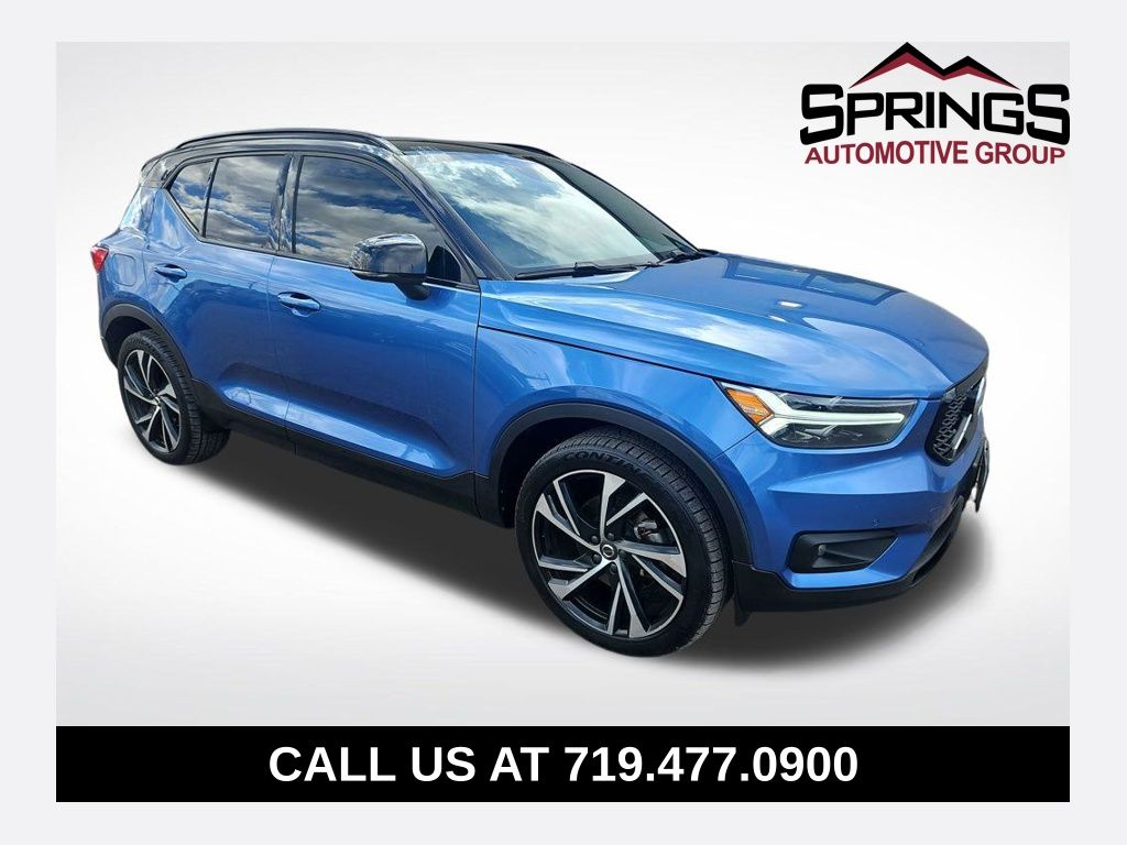 Blue Metallic 2021 Volvo XC40 T5 R-Design AWD SUV / Crossover All-Wheel Drive Automatic