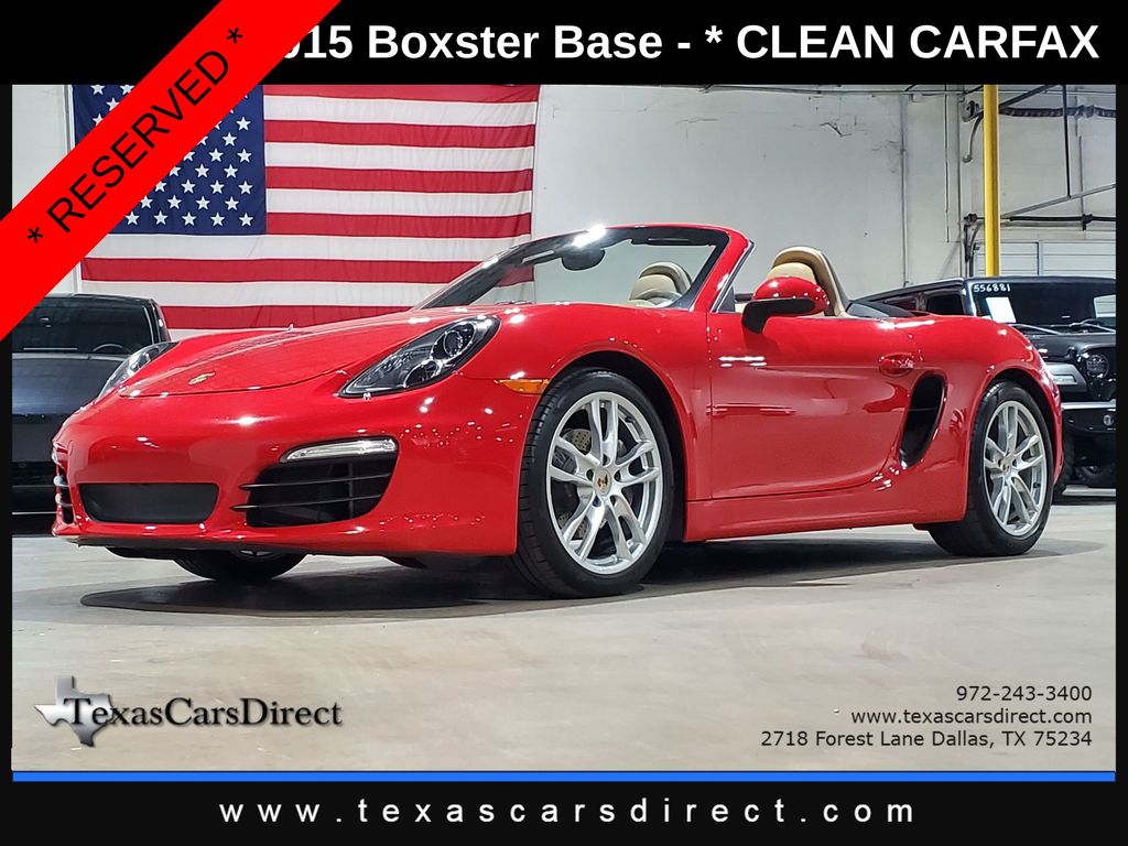 2015 Porsche Boxster Base
