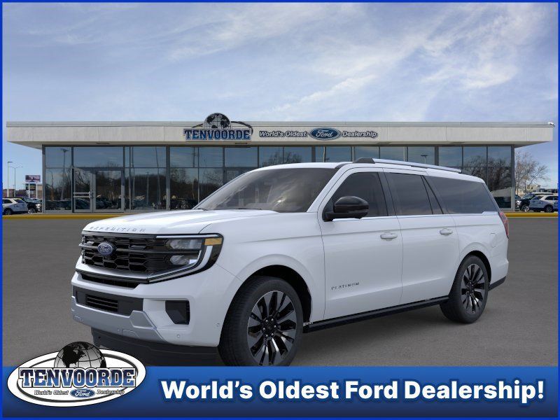 Space Silver Metallic 2026 Ford Expedition MAX Platinum 4WD SUV / Crossover Four-Wheel Drive Automatic