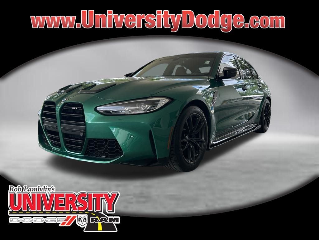 Isle of Man Green Metallic 2022 BMW M3 RWD Sedan Rear-Wheel Drive 6-Speed Manual