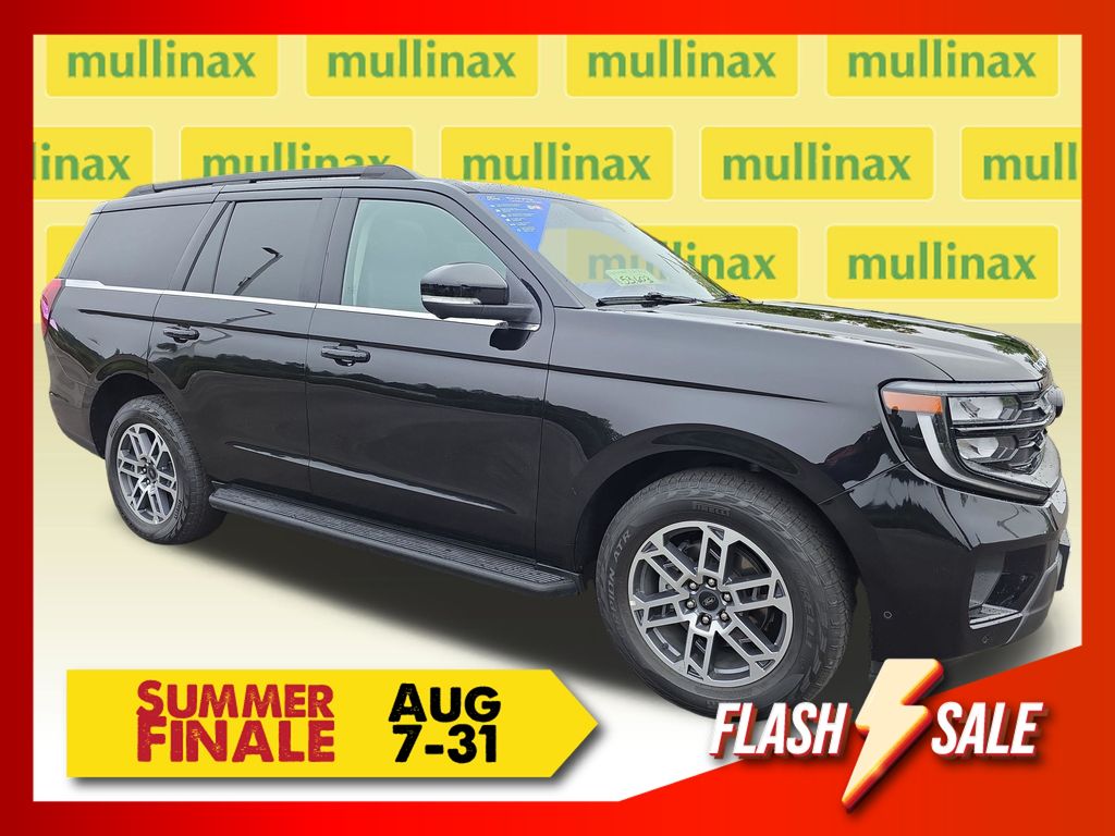 Agate Black Metallic 2025 Ford Expedition SUV / Crossover Four-Wheel Drive Automatic