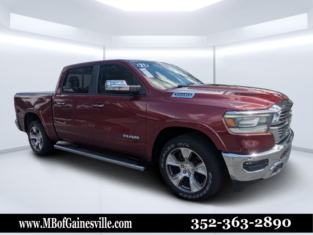 Delmonico Red Pearlcoat 2021 RAM 1500 Pickup Truck 4X2 8-Speed Automatic