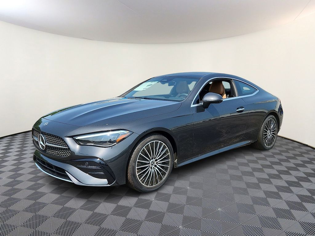 Gray (Graphite) 2026 Mercedes-Benz CLE Coupe All-Wheel Drive 9-Speed Automatic