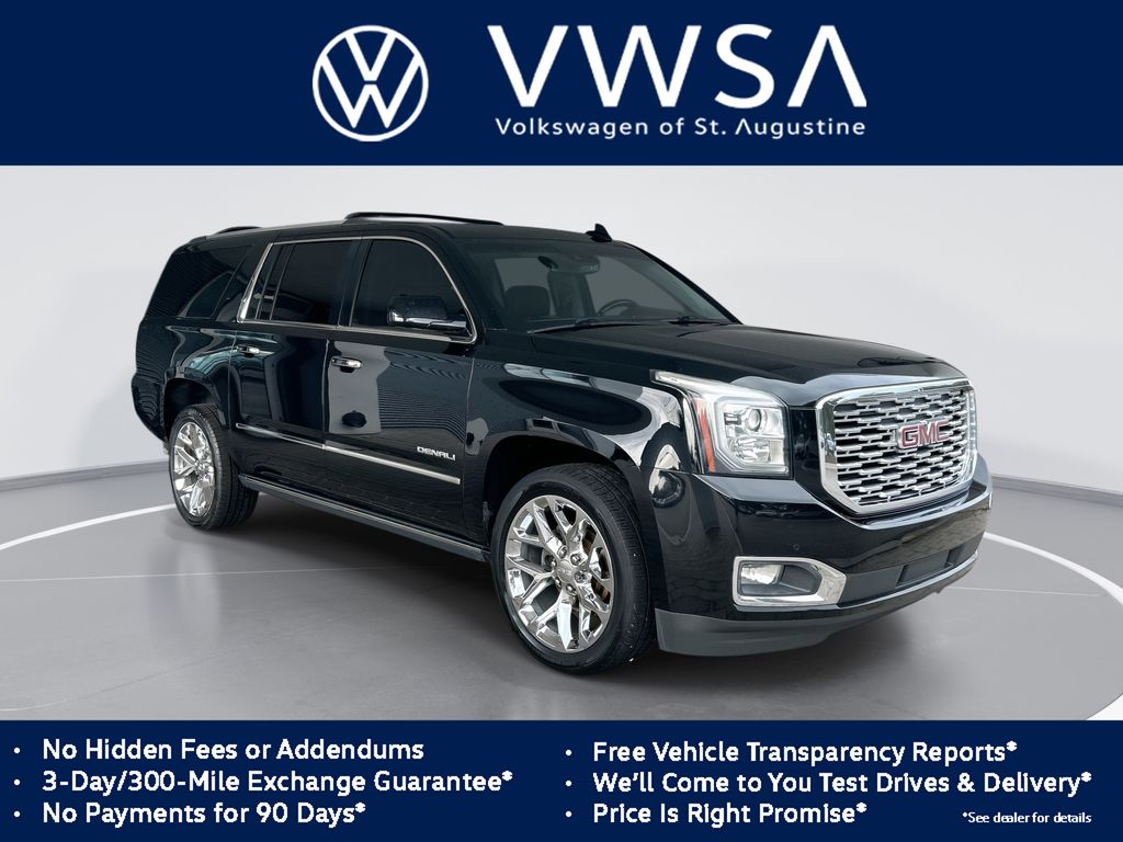 Onyx Black 2019 GMC Yukon XL SUV / Crossover 4X2 
