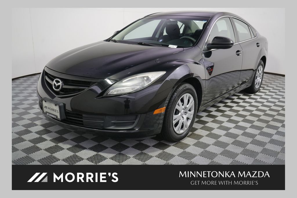 Ebony Black 2013 Mazda MAZDA6 i Sport Sedan Front-Wheel Drive 5-Speed Automatic