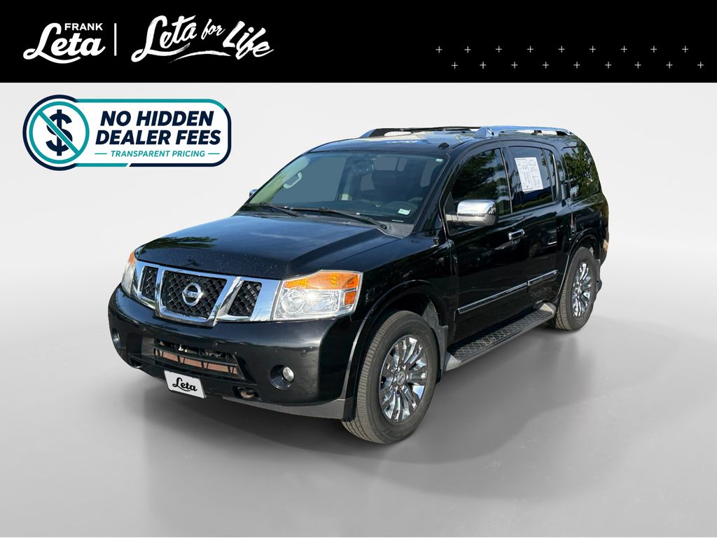 Gray (Magnetic Black) 2015 Nissan Armada SUV / Crossover Four-Wheel Drive 5-Speed Automatic Overdrive