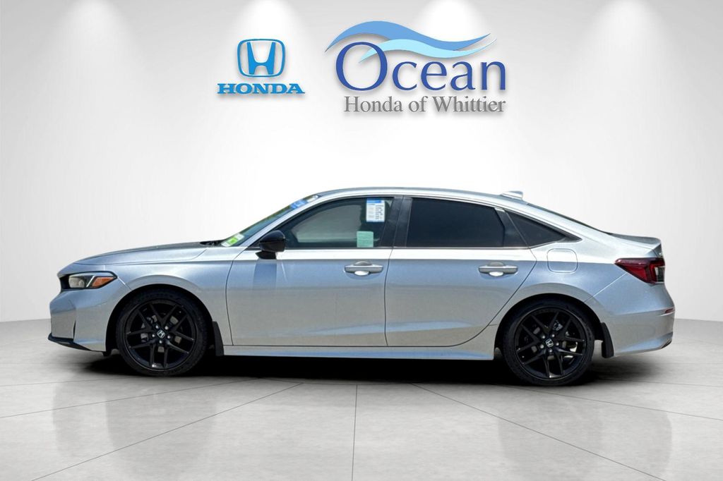 Certified Used 2025 Solar Silver Metallic Honda Sport image 7