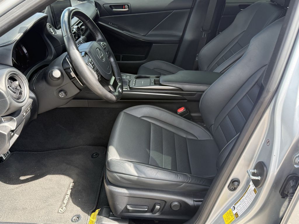 2023 Lexus IS 350 F SPORT Silver at Westside Lexus