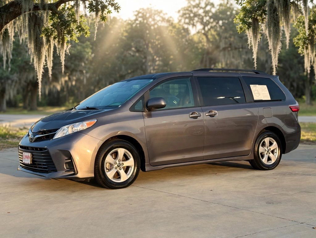 Predawn Gray Mica 2018 Toyota Sienna Minivan Front-Wheel Drive 8-Speed Automatic