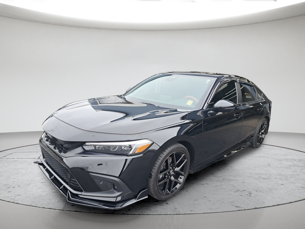 Black 2023 Honda Civic Hatchback Sport Touring FWD Hatchback Front-Wheel Drive Continuously Variable Transmission