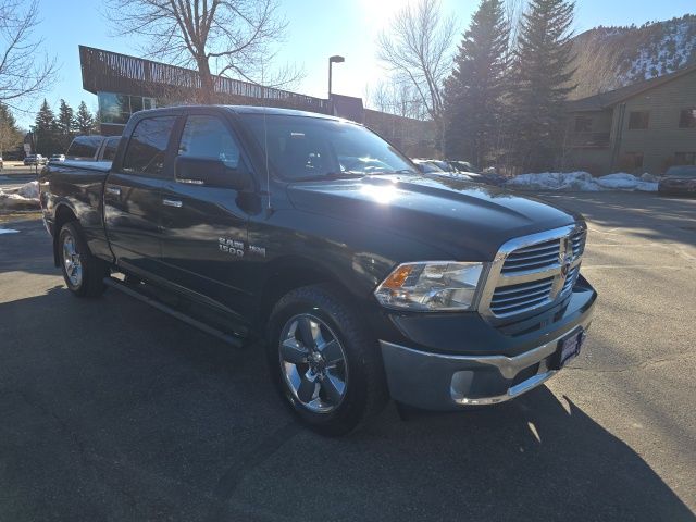 Black Forest Green Pearlcoat 2015 RAM 1500 Big Horn Crew Cab 4WD Pickup Truck Four-Wheel Drive 8-Speed Automatic