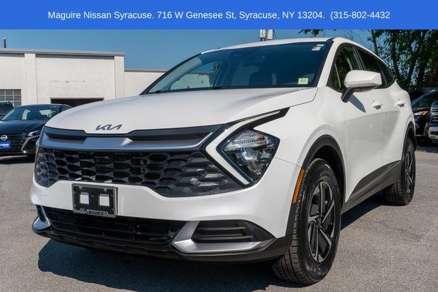 2023 Kia Sportage Hybrid LX White at Bob Ruth Ford