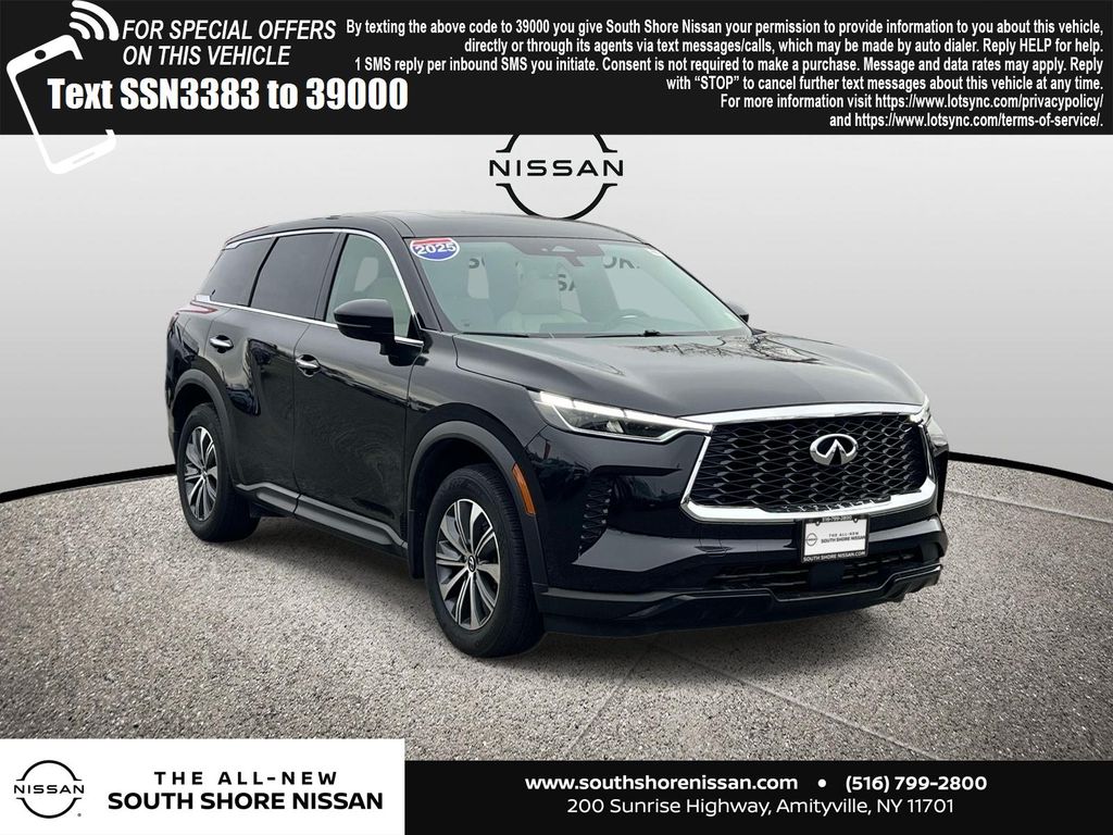 Mineral 2025 INFINITI QX60 Pure FWD SUV / Crossover Front-Wheel Drive 9-Speed Automatic