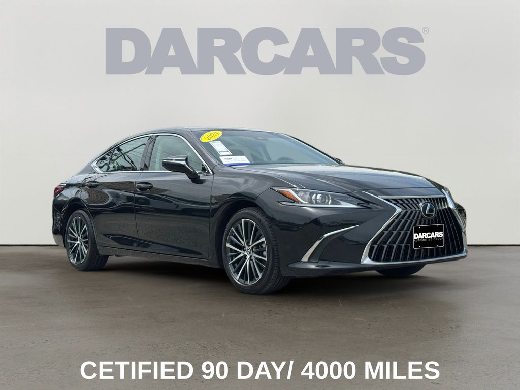 Black (Caviar) 2024 Lexus ES Sedan Front-Wheel Drive 8-Speed Automatic