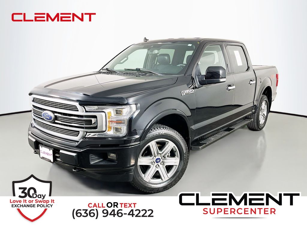 Agate Black Metallic 2019 Ford F-150 Pickup Truck Four-Wheel Drive Automatic
