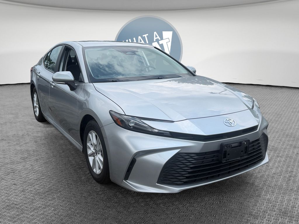 Celestial Silver Metallic 2025 Toyota Camry Sedan Front-Wheel Drive Continuously Variable Transmission