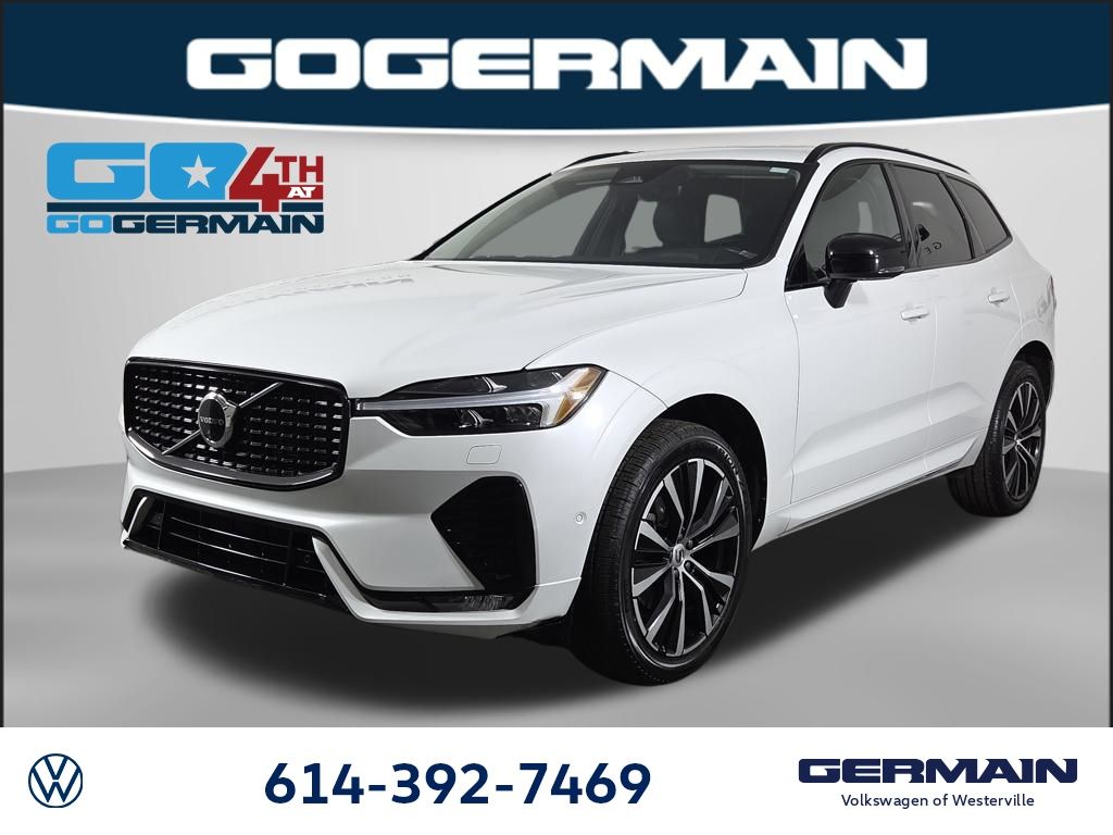 Crystal White 2023 Volvo XC60 SUV / Crossover All-Wheel Drive Automatic