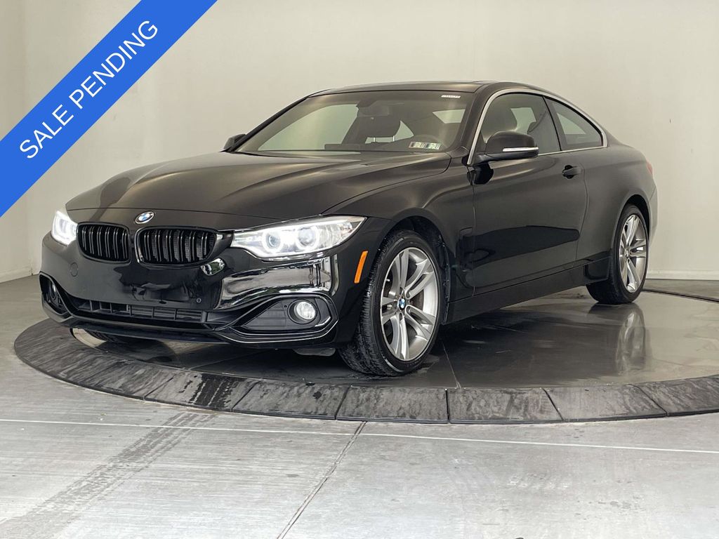 Jet Black 2016 BMW 4 Series Coupe All-Wheel Drive 8-Speed Automatic