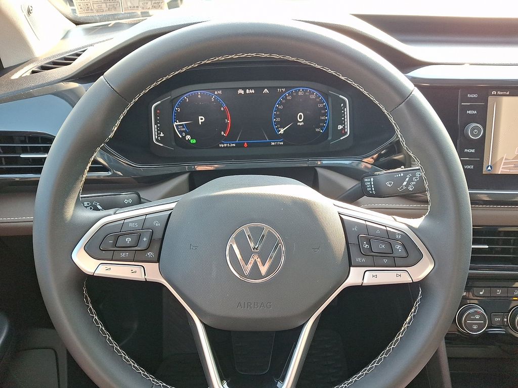 2022 Volkswagen Taos 1.5T SEL White at Auto Express Mitsubishi