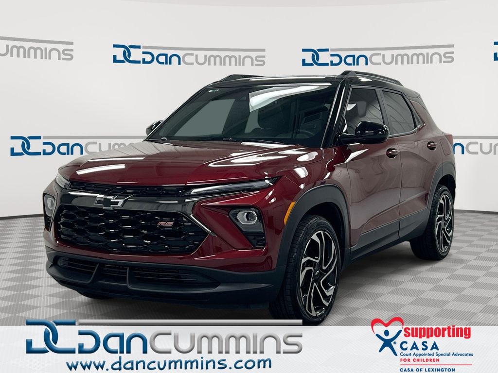 Red (Crimson Metallic) 2025 Chevrolet Trailblazer SUV / Crossover Four-Wheel Drive 9-Speed Automatic