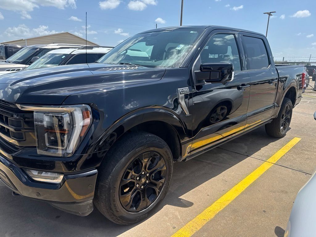 Black Metallic 2023 Ford F-150 Pickup Truck Four-Wheel Drive Automatic