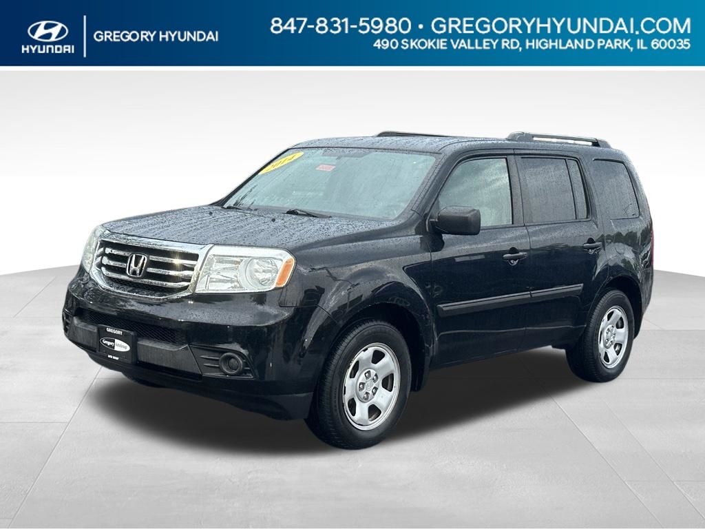 Crystal Black Pearl 2014 Honda Pilot SUV / Crossover Four-Wheel Drive 5-Speed Automatic