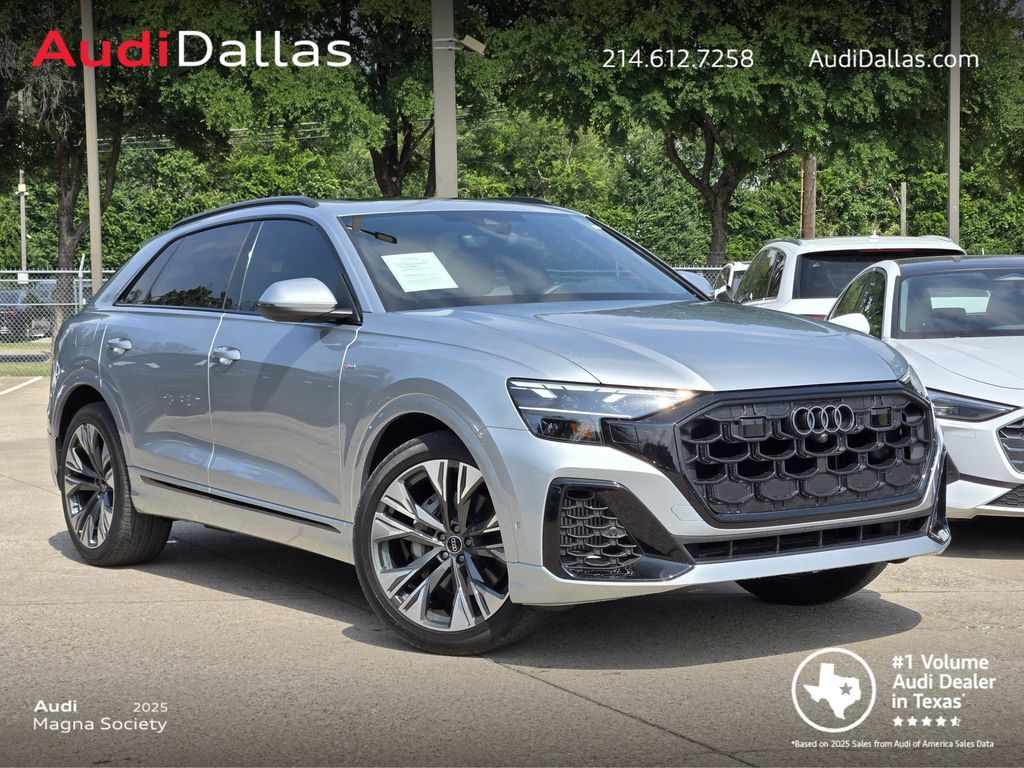 Satellite Silver Metallic 2026 Audi Q8 quattro Premium Plus 55 TFSI SUV / Crossover All-Wheel Drive 8-Speed Automatic