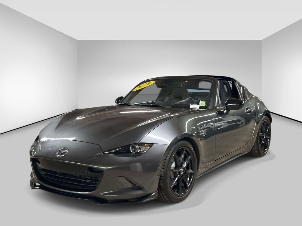 Machine Gray Metallic 2020 Mazda MX-5 Miata Convertible Rear-Wheel Drive 6-Speed Manual