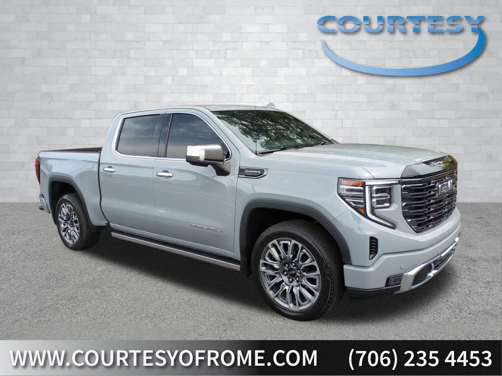 Thunderstorm Gray 2025 GMC Sierra 1500 Pickup Truck Four-Wheel Drive Automatic