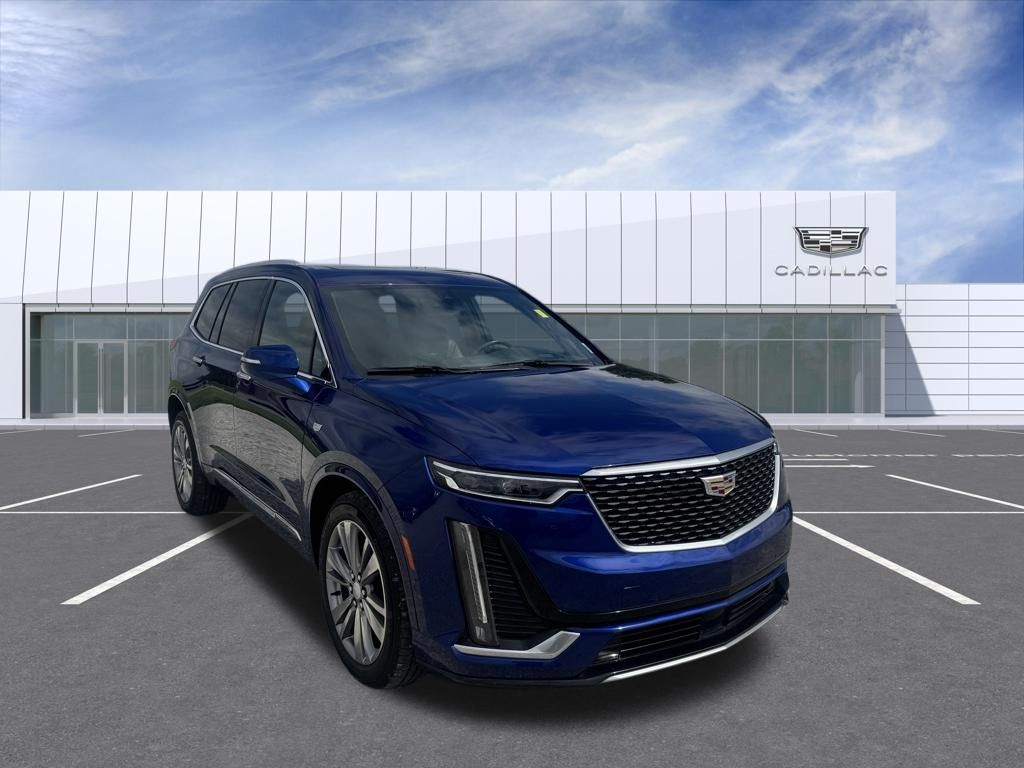 Opulent Blue Metallic 2023 Cadillac XT6 Premium Luxury AWD SUV / Crossover Four-Wheel Drive 9-Speed Automatic