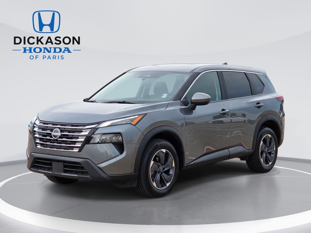 Gray (Gun Metallic) 2025 Nissan Rogue SV FWD SUV / Crossover Front-Wheel Drive Continuously Variable Transmission
