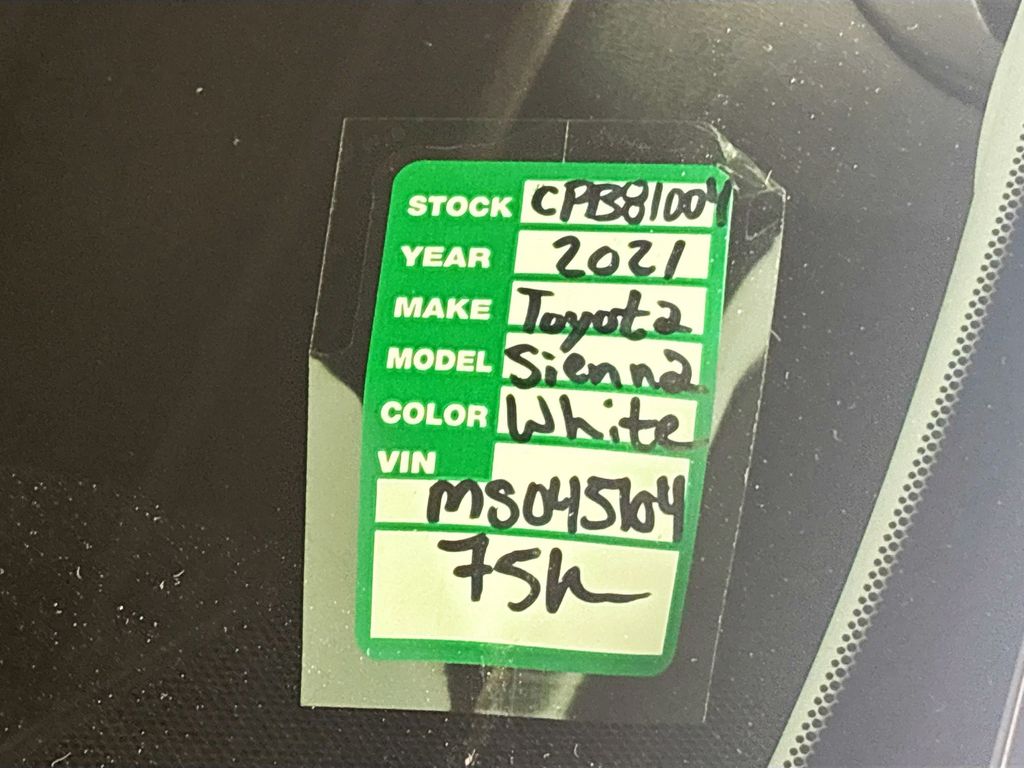 2021 Toyota Sienna Limited