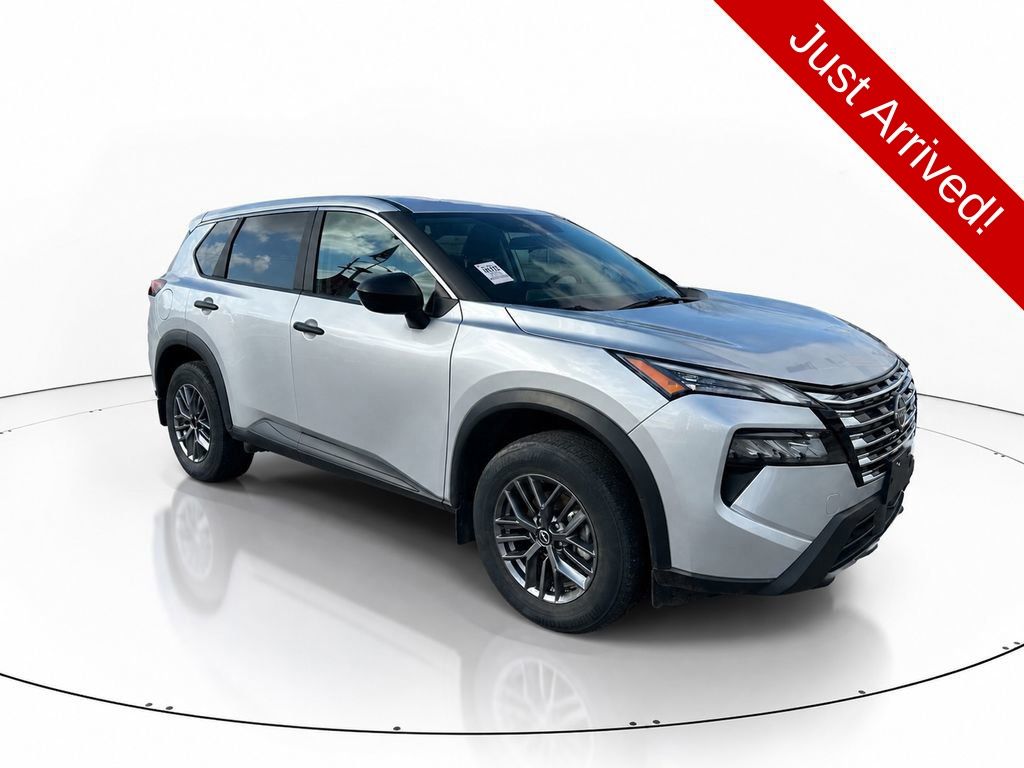 Brilliant Silver Metallic 2025 Nissan Rogue SUV / Crossover All-Wheel Drive Continuously Variable Transmission