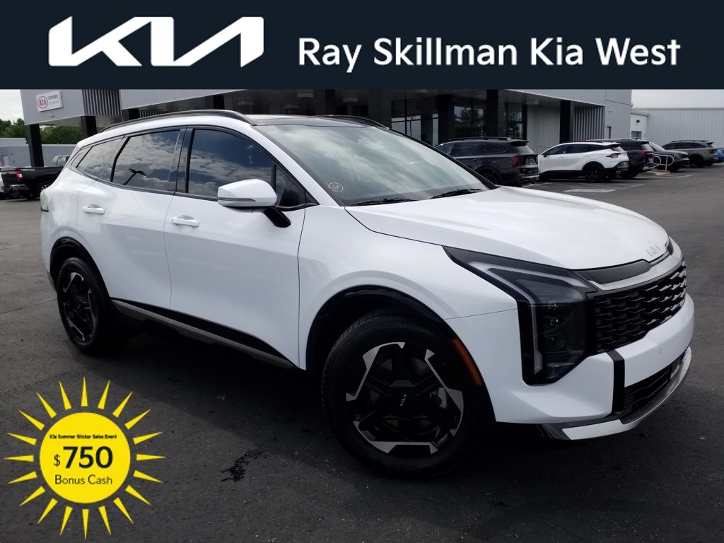 White Pearl 2026 Kia Sportage SX FWD SUV / Crossover Front-Wheel Drive 8-Speed Automatic